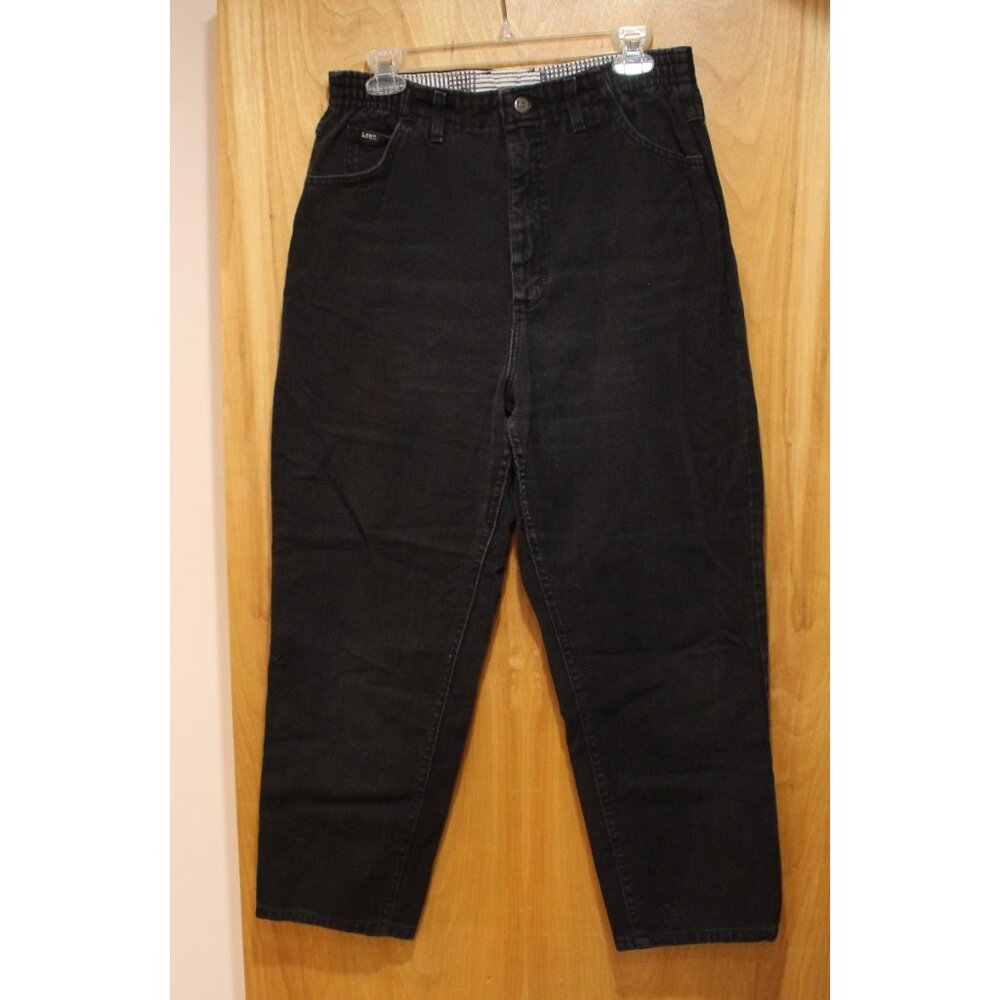 VTG Black Lee Mom Jeans